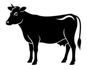 Cow Vector Silhouettes & SVG Icon