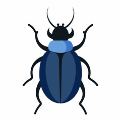 vector illustration of a bug