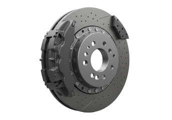 Isolated High-Performance Brake Disc and Caliper