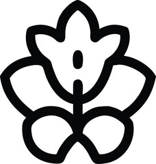 wallflower, waxflower, verbena, wisteria , flower logo