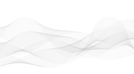 Waves vector design curved lines stroke abstract 