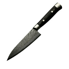 Cooking action chef using high-quality knife in kitchen culinary arts close-up