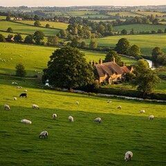 view of the countryside