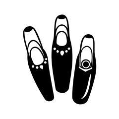 nail jewelry icon, nail jewelry silhouette vector illustration-simple silhouette illustration of nail jewelry, perfect for nail jewelry logos and icons