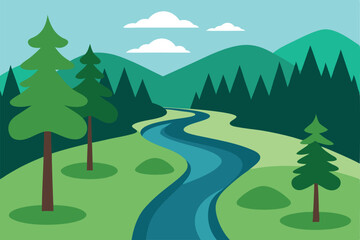 a-peaceful-stream-winding-through-a-dense-forest