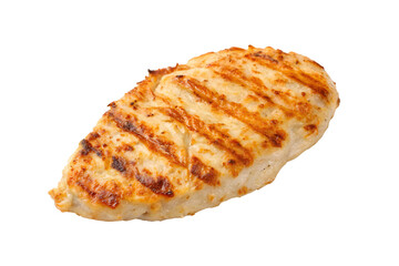 Single Piece of Seasoned Grilled Chicken Breast.