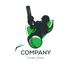 Cricket Club Logo Design Cricket Unique Logo
