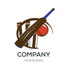 Cricket Club Logo Design Cricket Unique Logo