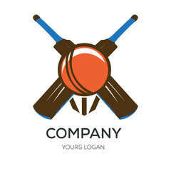 Cricket Club Logo Design Cricket Unique Logo