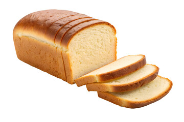 Traditional White Bread Texture Close-Up Food Photography.