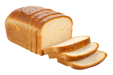 Traditional White Bread Texture Close-Up Food Photography.