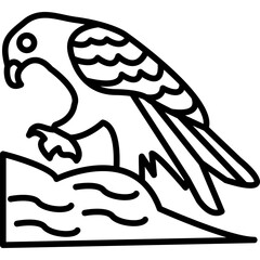 Golden Eagle Icon