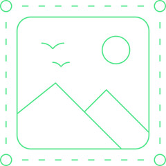 Select Image single vector illustration icon