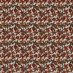 Intricate Allspice Themed Seamless Pattern