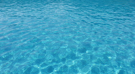 Obraz premium blue water background