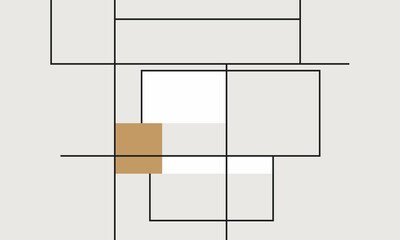 3d render of a modern building