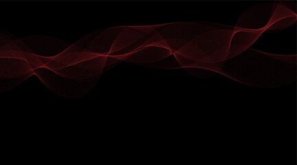Modern Vector Design: Abstract Light and Smoke Waves with Swirling Patterns and Texture
