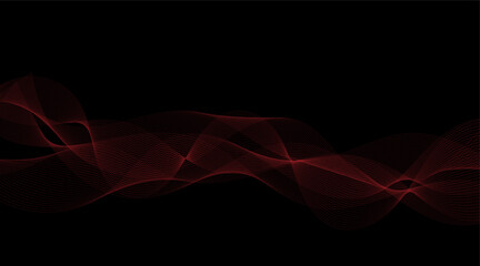 Modern Vector Design: Abstract Light and Smoke Waves with Swirling Patterns and Texture
