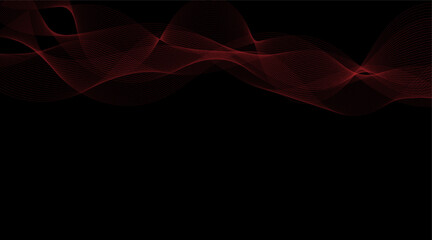 Modern Vector Design: Abstract Light and Smoke Waves with Swirling Patterns and Texture
