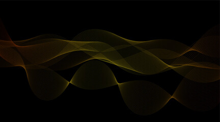 Geometric Vector Backdrop: Patterned Smoke and Light Curves Creating a Motion Design
