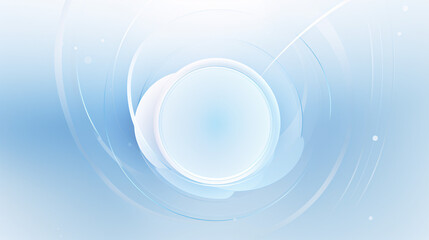 A light blue gradient background with a glowing white circle and futuristic curve, perfect for high-tech web presentations, banners, and digital displays.

