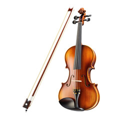 Fototapeta premium Classical Violin Bow on transparent background