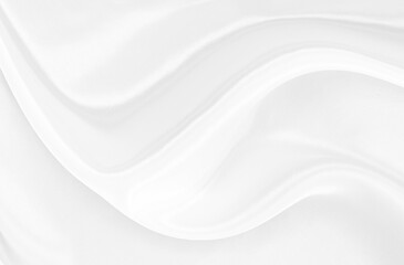 White gray satin texture that is white silver fabric silk background with beautiful soft blur pattern natural.