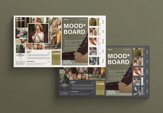 Moodboard Template Design