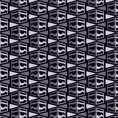 collection of different geometric patterns in black and white with color Pattern design
