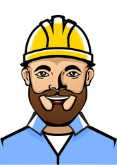 This is an illustration of a worker's man