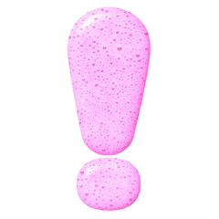 pink exclamation mark