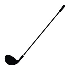 golf club and ball isolated