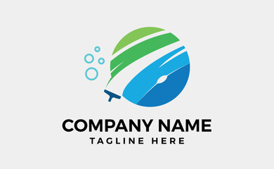 House Cleaning Service Logo.