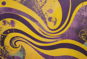 abstract grunge background with circles