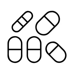 Pills medicine capsules medication healthcare treatment pharmaceutical drugs remedy