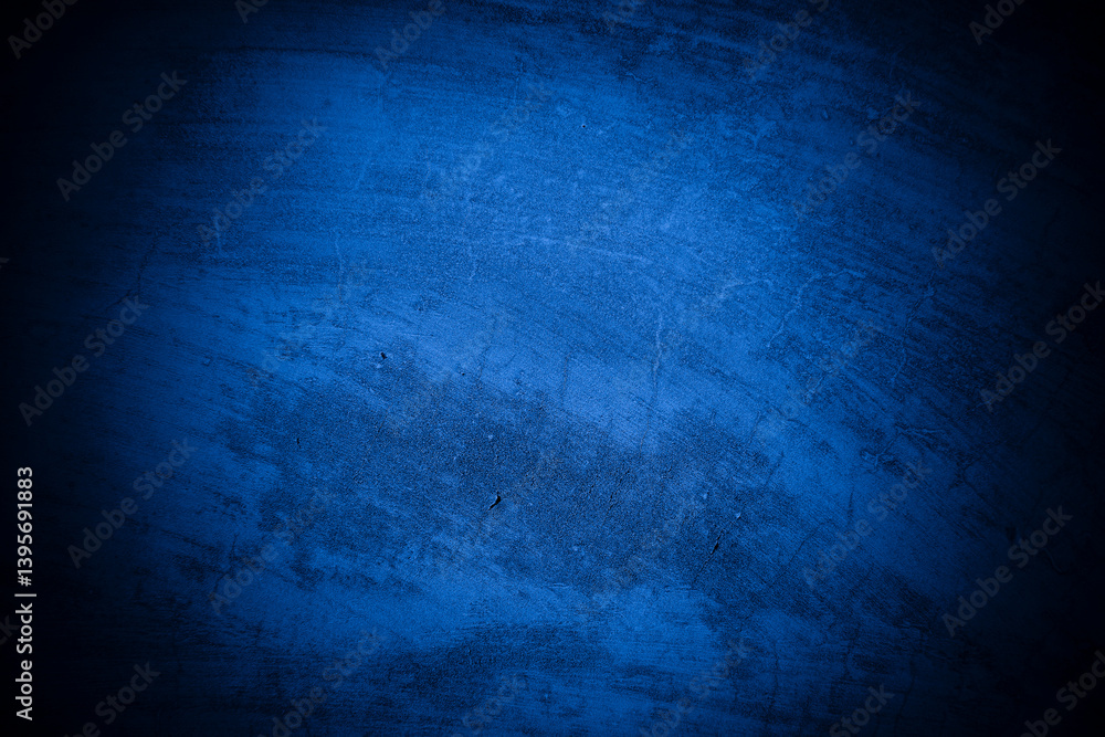 Poster old wall pattern texture cement blue dark abstract blue color design are light with black gradient b