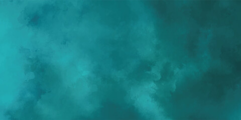 An atmospheric painting combining airy textures and fluid tones of light blue

