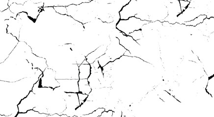 Fototapeta premium Rough, scratch, splatter grunge pattern design brush strokes. Overlay texture. Faded black-white dyed paper texture. Sketch grunge design.