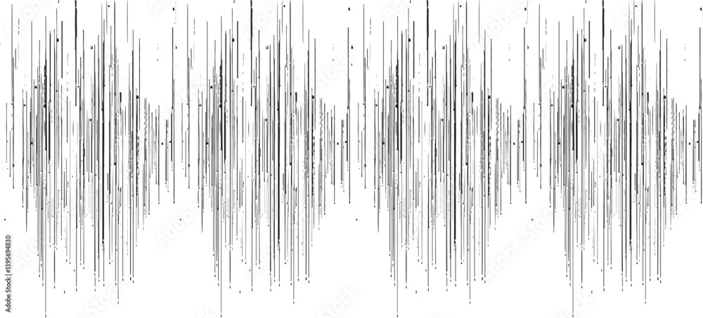 Poster monochrome texture composed of irregular graphic elements. distressed uneven grunge background. abst