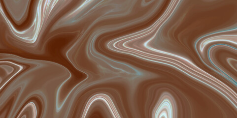 Abstract colorful marble pattern of the fluid light blue and white abstract background blend of curves. colorful marble surface.