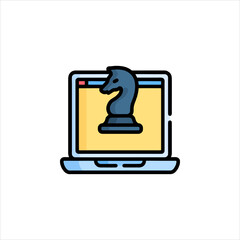 vector illustration of a icon