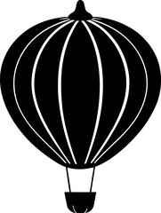 Obraz premium hot air balloon vector illustration