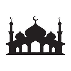 : A-vector-illustration-of-a-mosque-vector