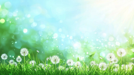 Obraz premium green grass background