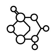 Molecule structure diagram chemical compound science model atomic bond formula design