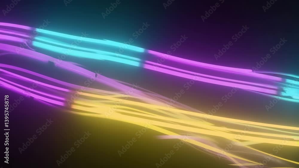 Poster ultra futurist tech abstract background, where dynamic holographic grids,