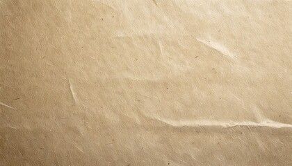 Light Brown Kraft Paper Texture with Subtle Wrinkles and Soft Natural Lighting for Copy Space