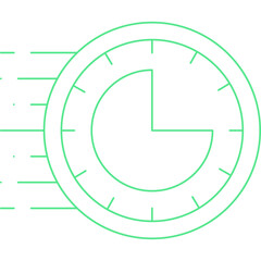 Rush Hour single vector illustration icon