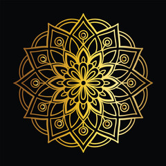 mandala round ornament