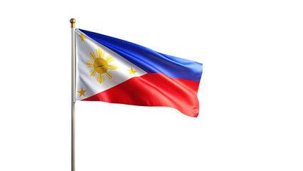 flag of thailand waving